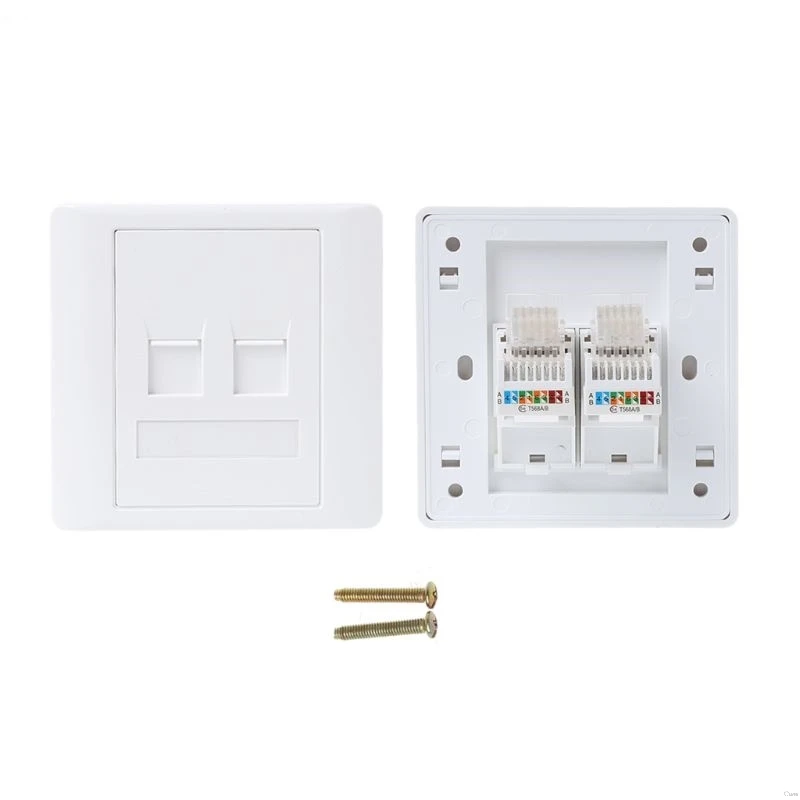 86 Тип компьютерная розетка панель CAT5E сетевой модуль RJ45 кабель интерфейс выход