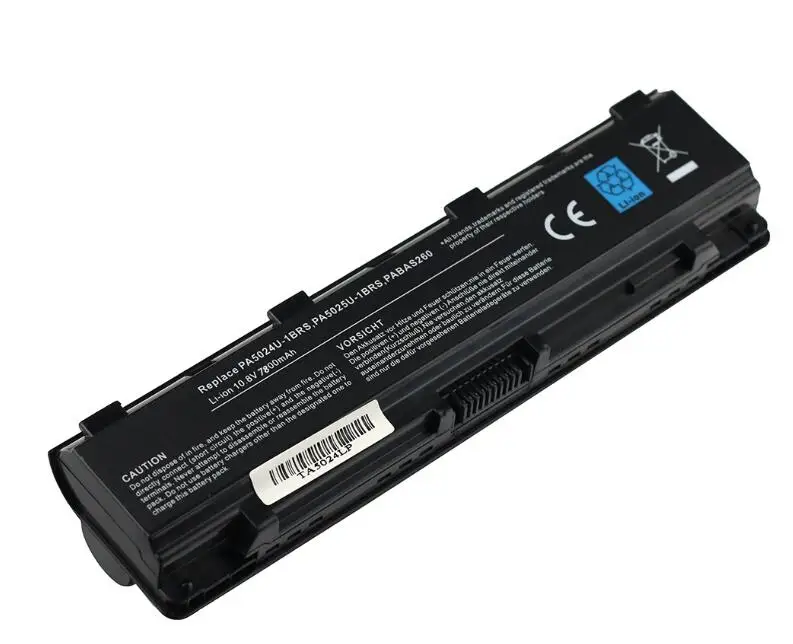 Аккумулятор для ноутбука TOSHIBA Satellite C805 C855 C870 C875 L830 L850 L855 9 ячеек 6600 мАч|battery for