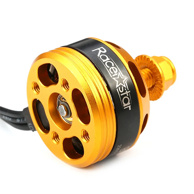 Racerstar Racing Edition 2205 BR2205 2300KV 2 4S бесщеточный мотор CW CCW желтый для QAV250 ZMR250 260 гоночный