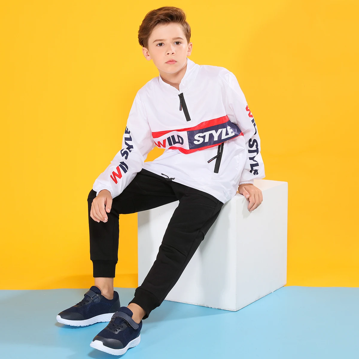 Jabasic Unisex Child Hook Loop Sports Shoes 2019 New Style Boys Sneakers Children Casual Kids Scarpe Bambini | Детская одежда и