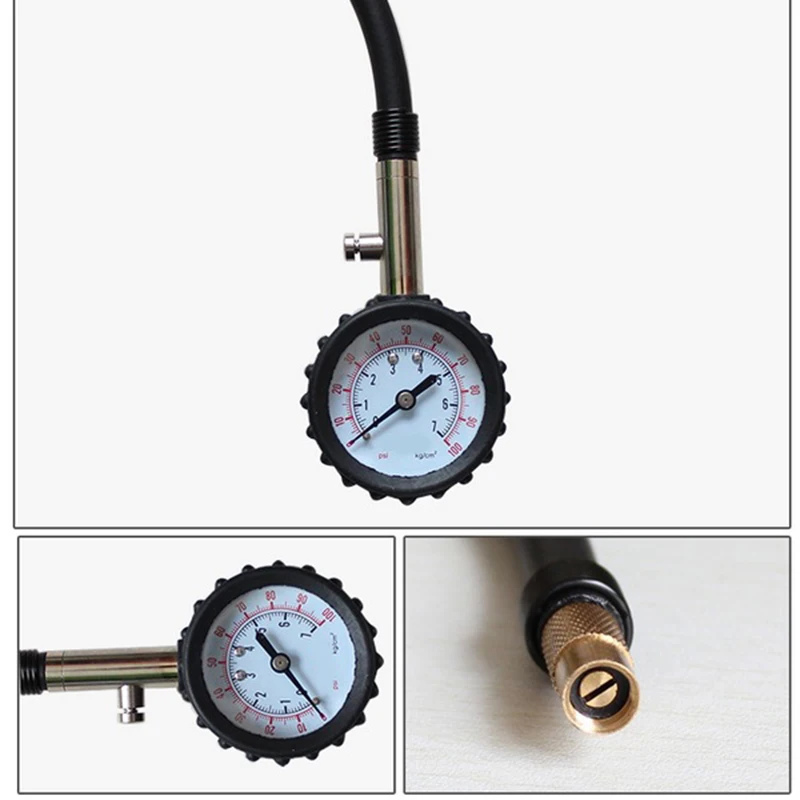 Автомобильный манометр CSL2018 измеритель давления воздуха в шинах с длинной