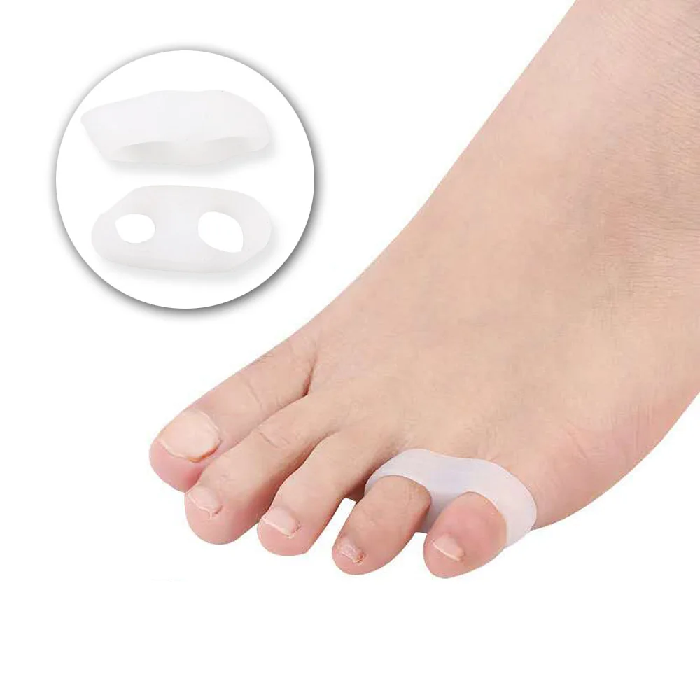 1 пара силиконовый разделитель для большого пальца ноги при вальгусной