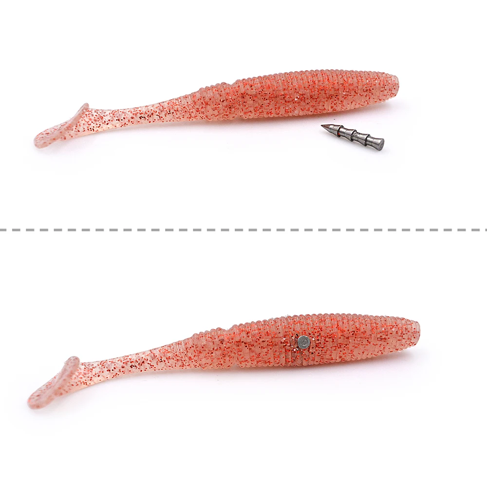 Thetime 1/48 1/32 1/16 унций Мягкая приманка в виде червей Tungsten nail Fishing Sinker противовес