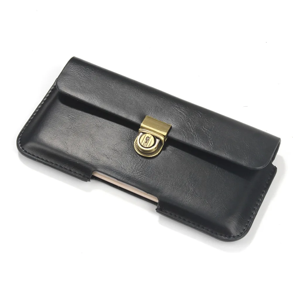 Для мужчин зажим для ремня чехол искусственная кожа случаи мобильного телефона