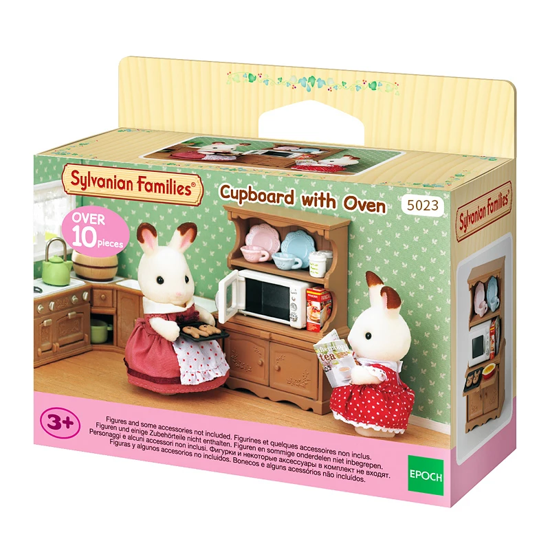 Sylvanian Family кукольный домик Playset шкаф с духовкой набор аксессуаров мебель подарок