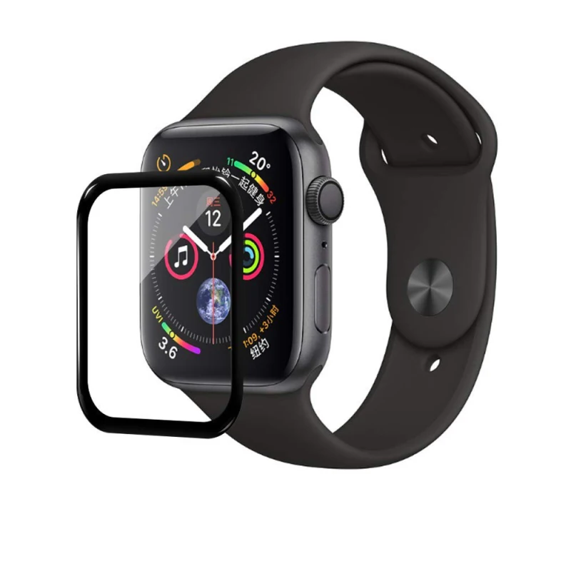 Полное покрытие 3D пленка из закаленного стекла для Apple Watch 3 2 1 4 38 мм 42 40 44 iPhone Band