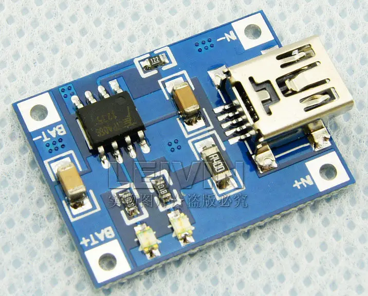 Литий ионный аккумулятор с зарядным устройством USB 1A|Интегральные схемы| |