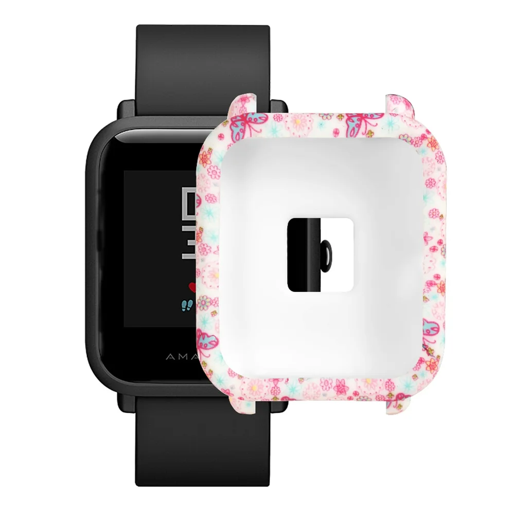 AKBNSTED ТПУ Мягкий защитный силиконовый Полный Чехол для Huami Amazfit Bip молодежи Watch Sport