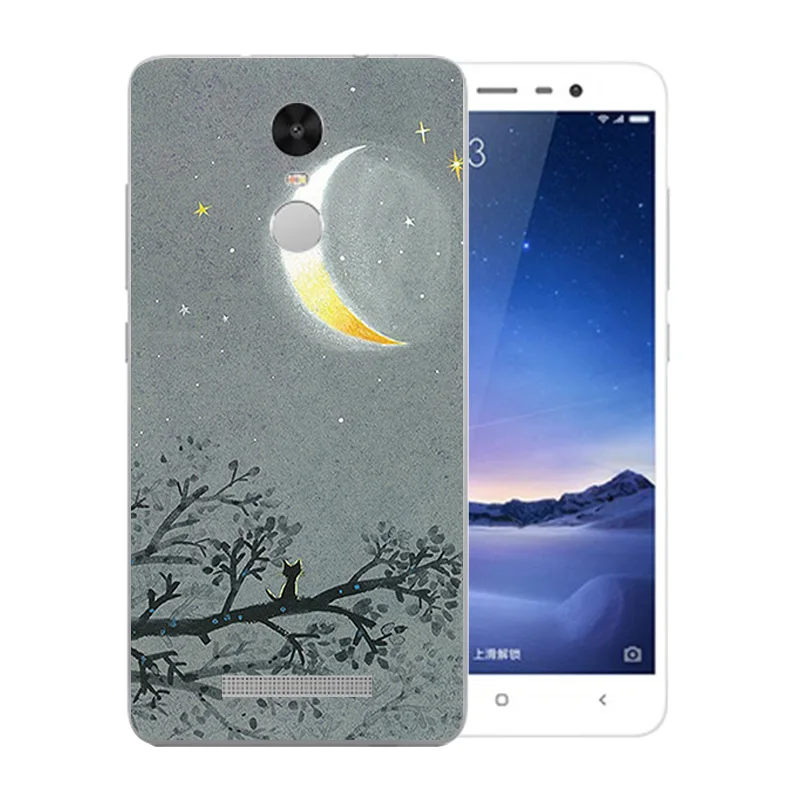 5 дюймов для Xiaomi Redmi Note 3 чехлы телефонов мягкий TPU силиконовый прозрачный тонкий