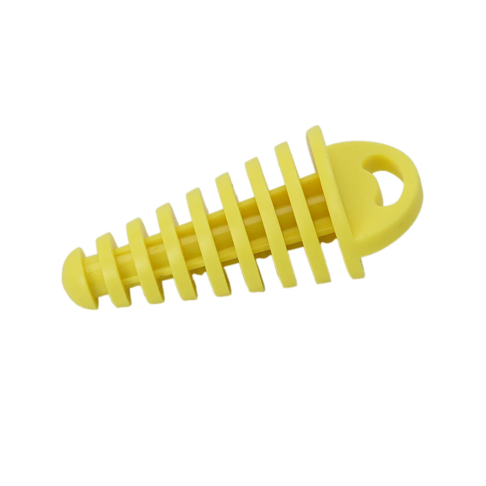 Глушитель выхлопной трубы с движением глушитель для мотоцикла черный пробка