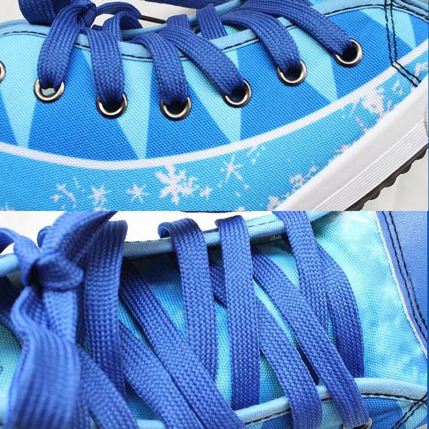 Новинка Бесплатная доставка японская аниме Вокалоид Снежная Мику Хацунэ обувь