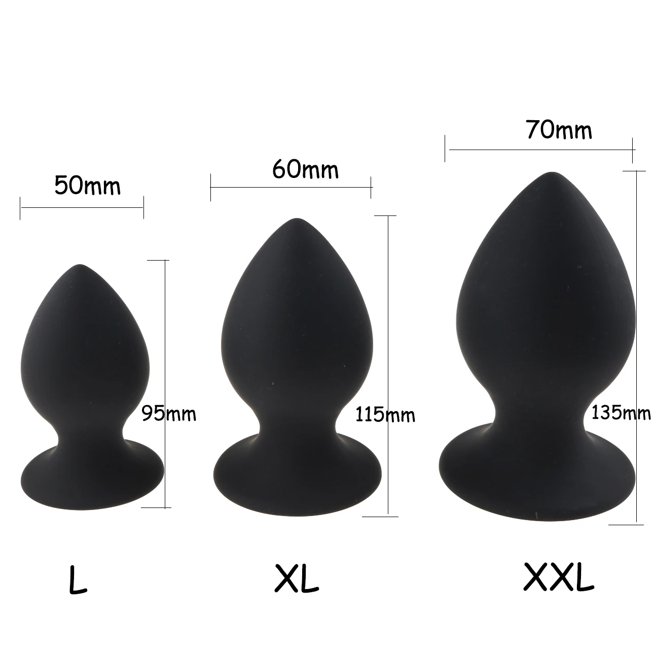 Super Big Size 7 Mode Vibrating Silicone Butt Plug Large Anal Vibrator Huge Unisex Erotic Toys Sex Products | Красота и здоровье