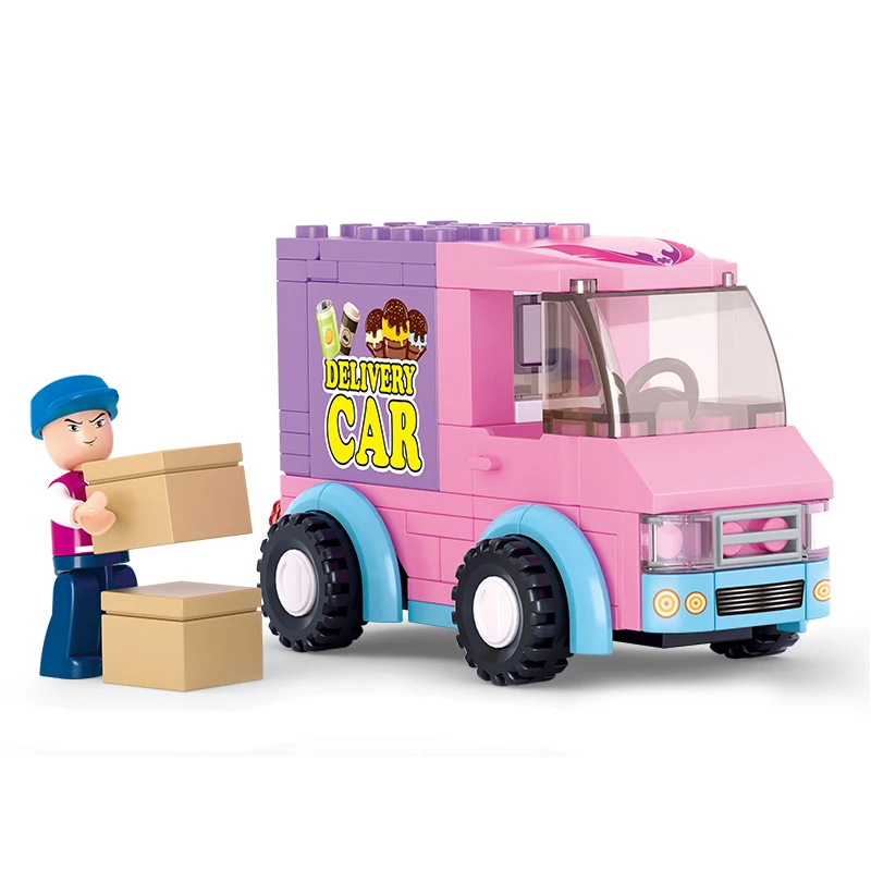 Sluban модели Здание игрушка Совместимость с LEGO Лего Legos Конструктор B0520 102 блок