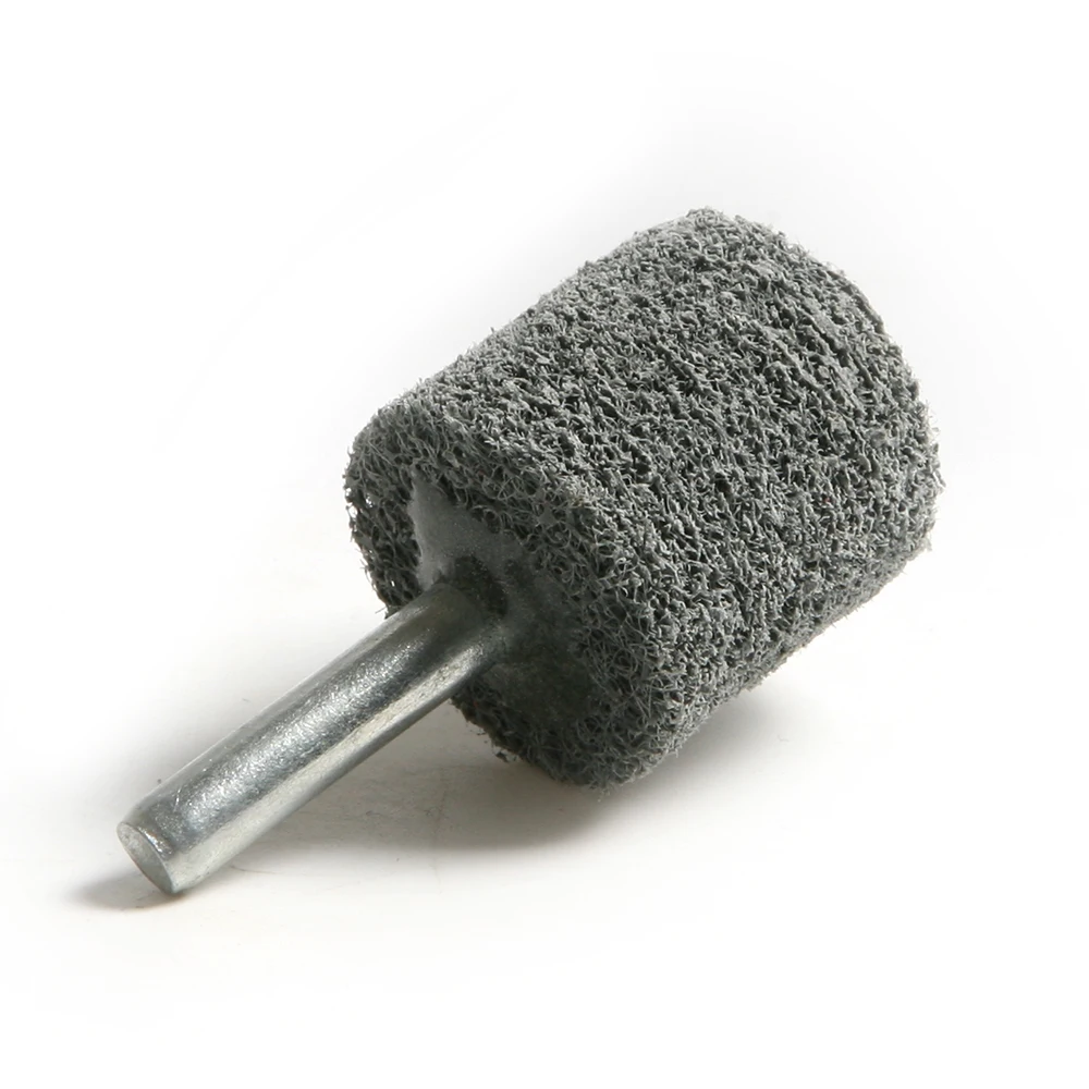 5Pcs 25mm*6mm Grey Nylon Fiber Grinding Head Dremel Accessories Polishing Abrasive Tool Shank 6mm | Инструменты