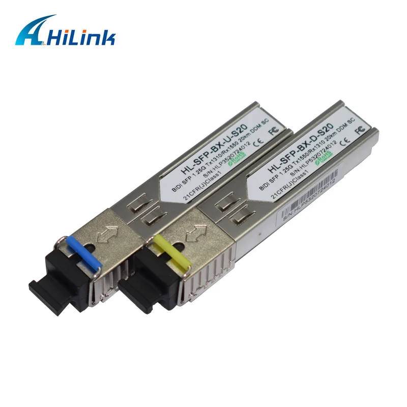 Бесплатная доставка! 1 25G 20KM WDM SFP 1310/1550nm 25 Gb BIDI SC/LC коннектор | Мобильные телефоны и
