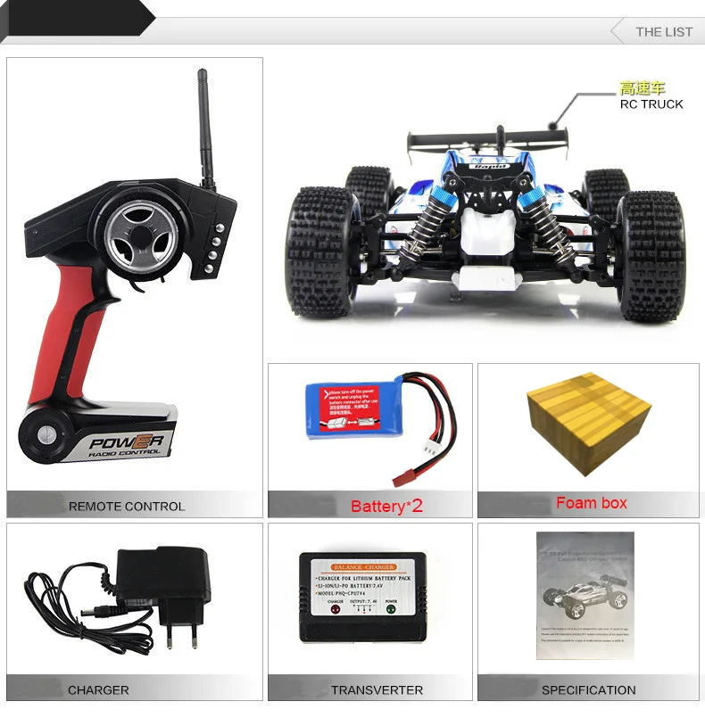 B 2b foam Wltoys A959 2,4G Радиоуправляемый автомобиль багги высокоскоростной внедорожный VS A979/L959/L202/K929/K959 GPTOYS S800 9115 RC игрушки - Цвет: B 2b foam