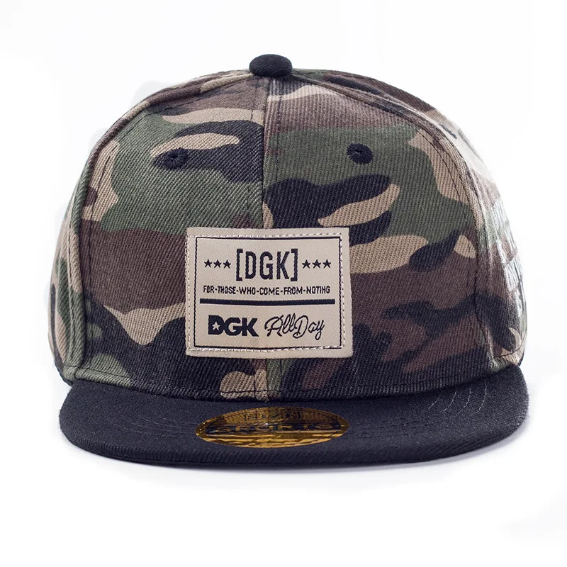 Брендовая бейсбольная Кепка Gorras, камуфляжная сетчатая Кепка DGK с узором, хип-хоп кепка с плоским язычком, бейсболка для мальчика, бейсболка для девочки crianca, солнцезащитная Кепка, облегающие шляпы