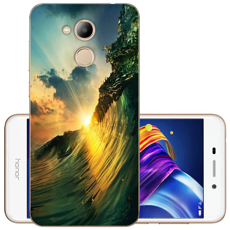 Чехол для huawei Honor 6C Pro, чехол для Honor 6 CPRO, мягкий силиконовый чехол для телефона с рисунком, чехол для huawei Honor 6C Pro, сумка, чехол s