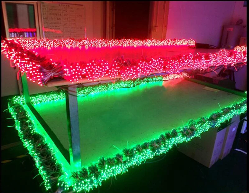 Светодиодные модули Одноцветный светильник постоянный ток 5 В 9 мм белый красный