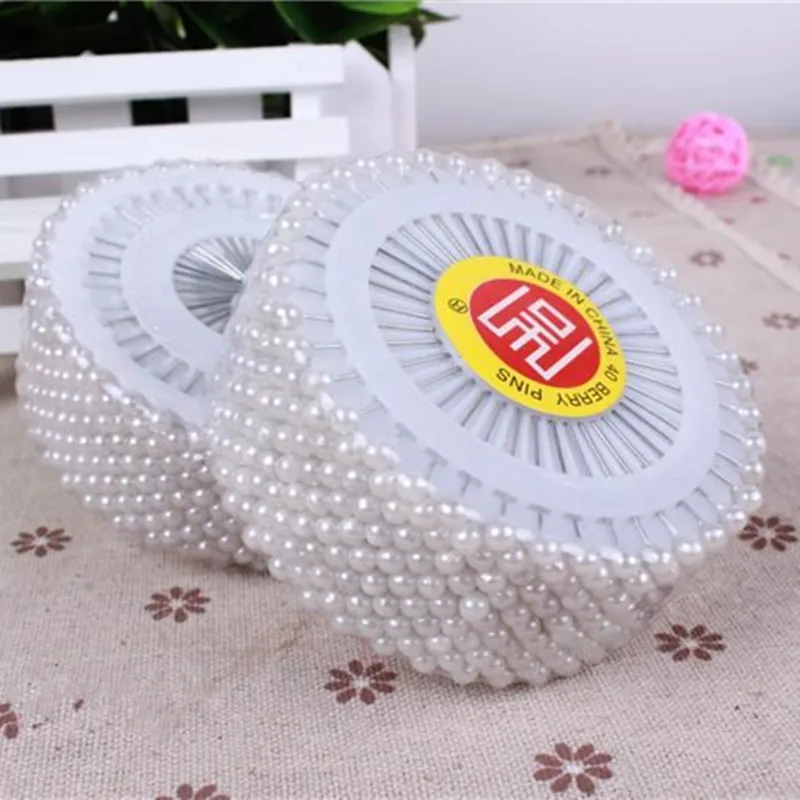 20 коробок с круглой головкой искусственный жемчуг шпильки для большого пальца