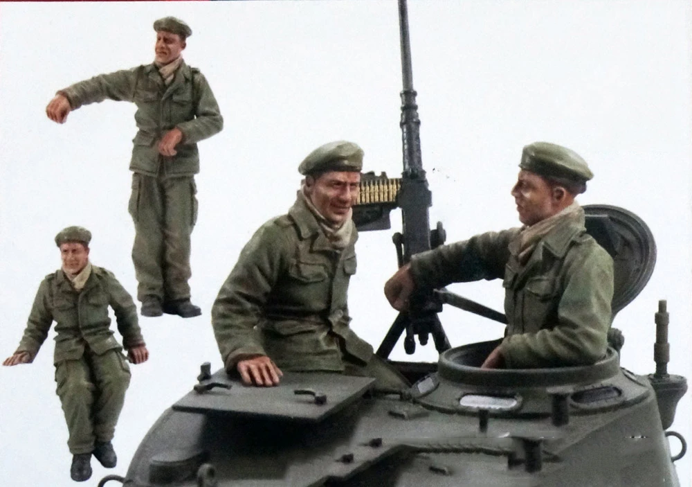 1/35 весы фигурка из смолы британский танк|tank crew|1/35 scale resin figureresin figure |