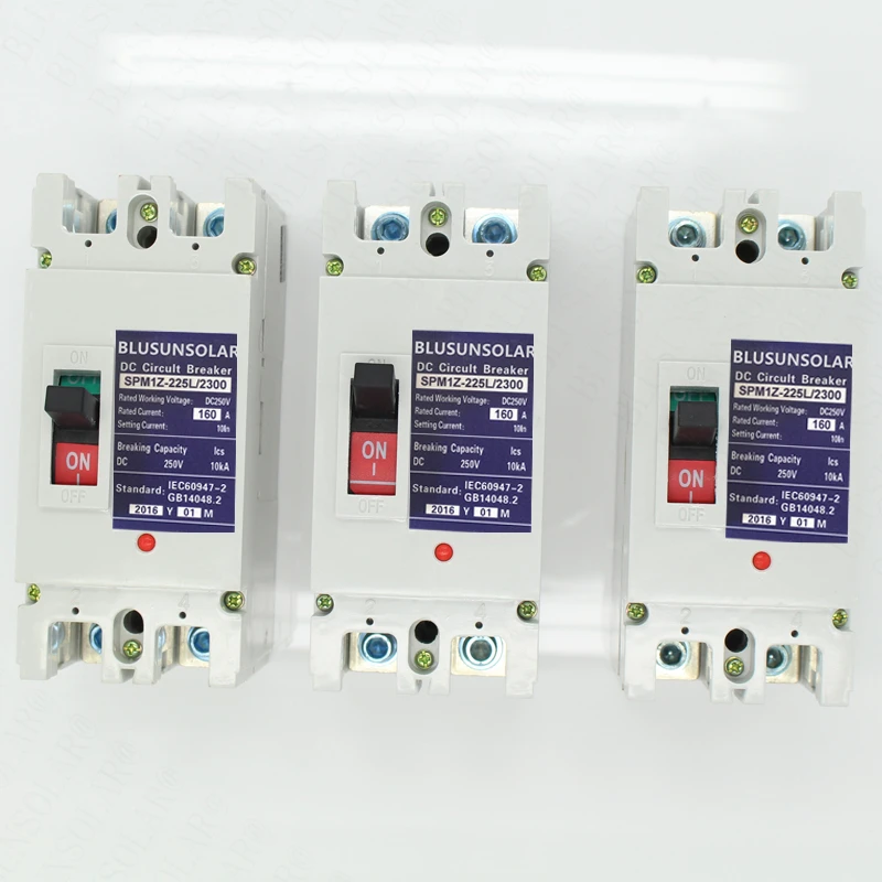 5 шт./лот Новинка 2P 160A dc440в MCB для солнечной энергии фотогальванической PV системы