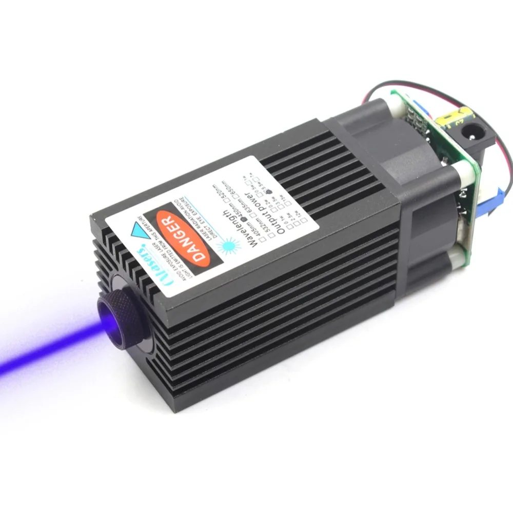 Oxlasers новый синий лазерный модуль 5 Вт для гравировки 5500 мВт лазерная головка DIY