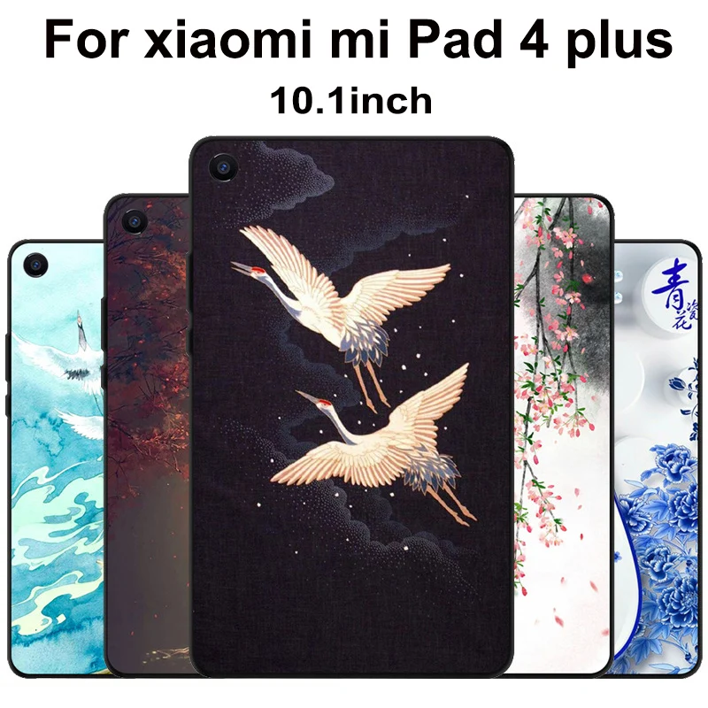 Чехол для xiaomi mi Pad 4 plus чехол в китайском стиле Pad4 телефона miPad защитный