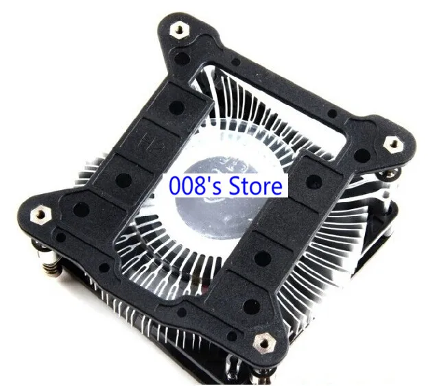 New Radiator Cooler Cooling Fan Laptop Heatsink For AMD 1155/1150 CPU 1U Server Integrated 12V 3-pin 80X80X15mm Non Backplane | Компьютеры