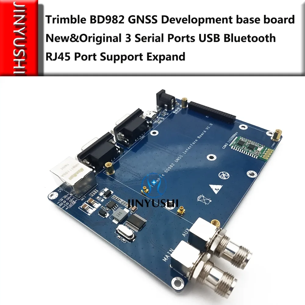 Development board/breakout board/EVK/EVB Board for Trimble BD982 GNSS 3 Serial Ports USB Bluetooth RJ45 Port Support Expand |