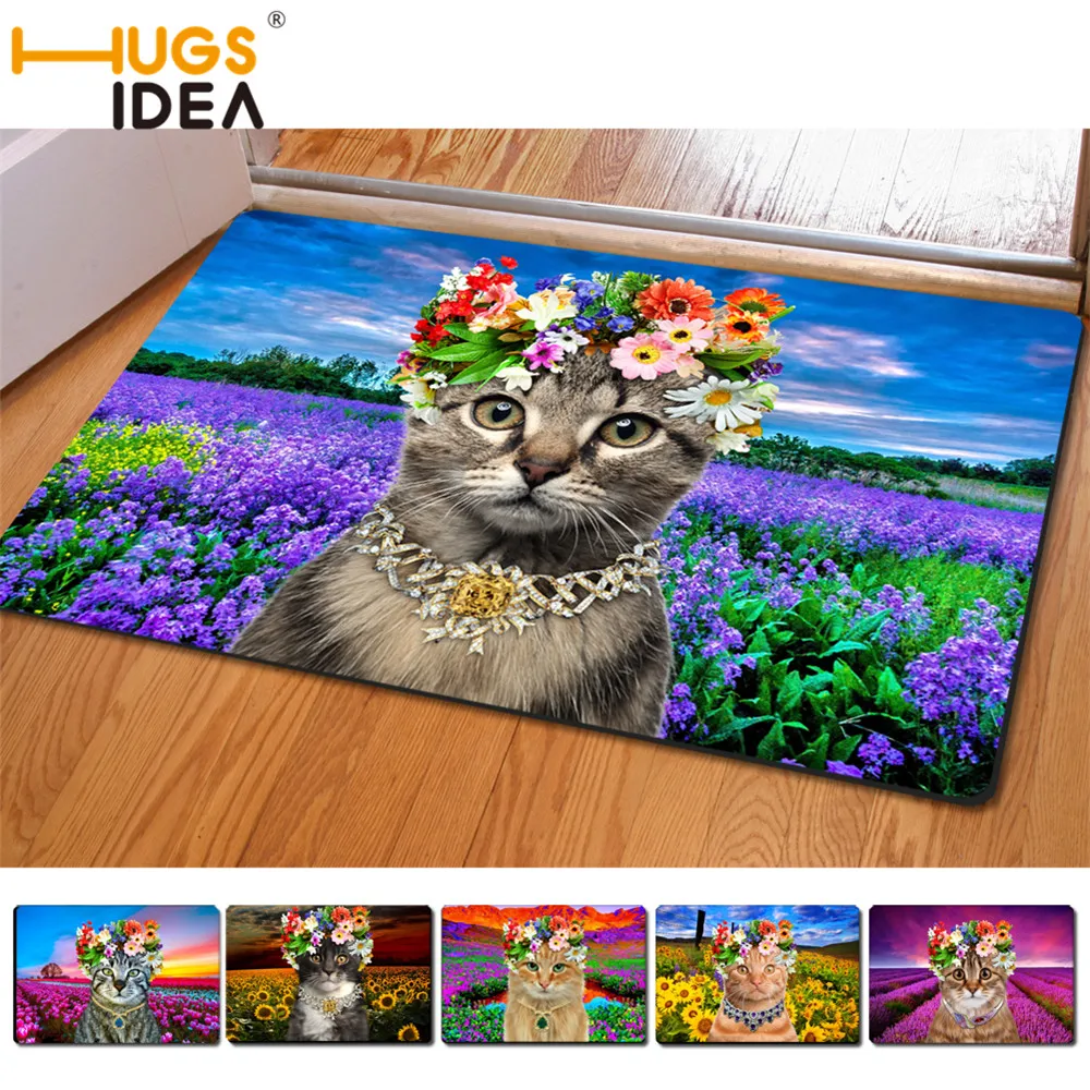 Коврик в китайском стиле для гостиной нескользящий квадратный мультяшный ковер