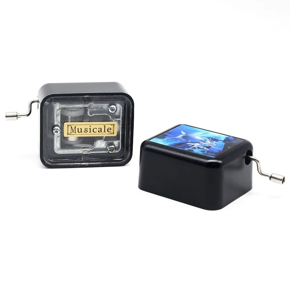 Hand-operated 18-note City Of Sky Music Theme Star 12 Constellation Wooden Box 2019 Special Birthday Gift Christmas | Дом и сад
