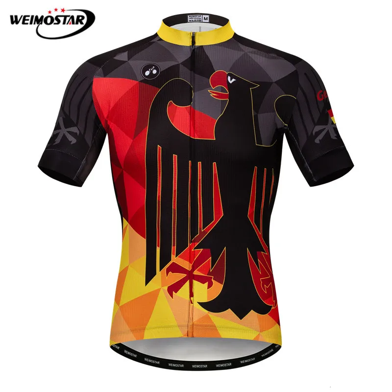 Weimostar немецкая команда Велоспорт Джерси лето Pro MTB велосипед горные велосипеды