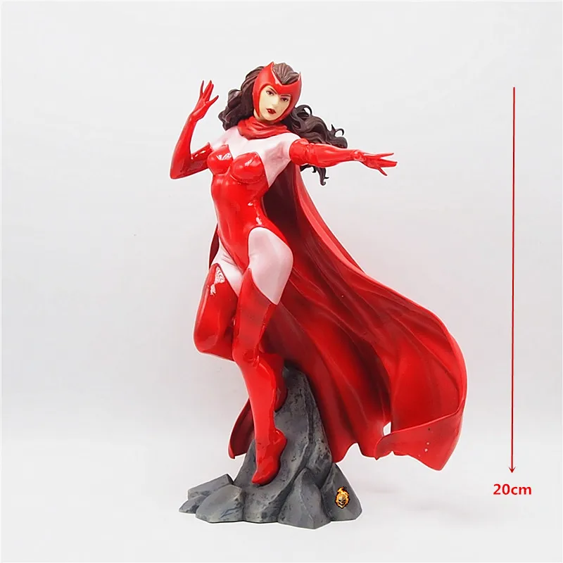 Marvel UNIVERSE X Men Artfx Kotobukiya Scarlet Witch свободная фигурка игрушка игрушки Фигурки
