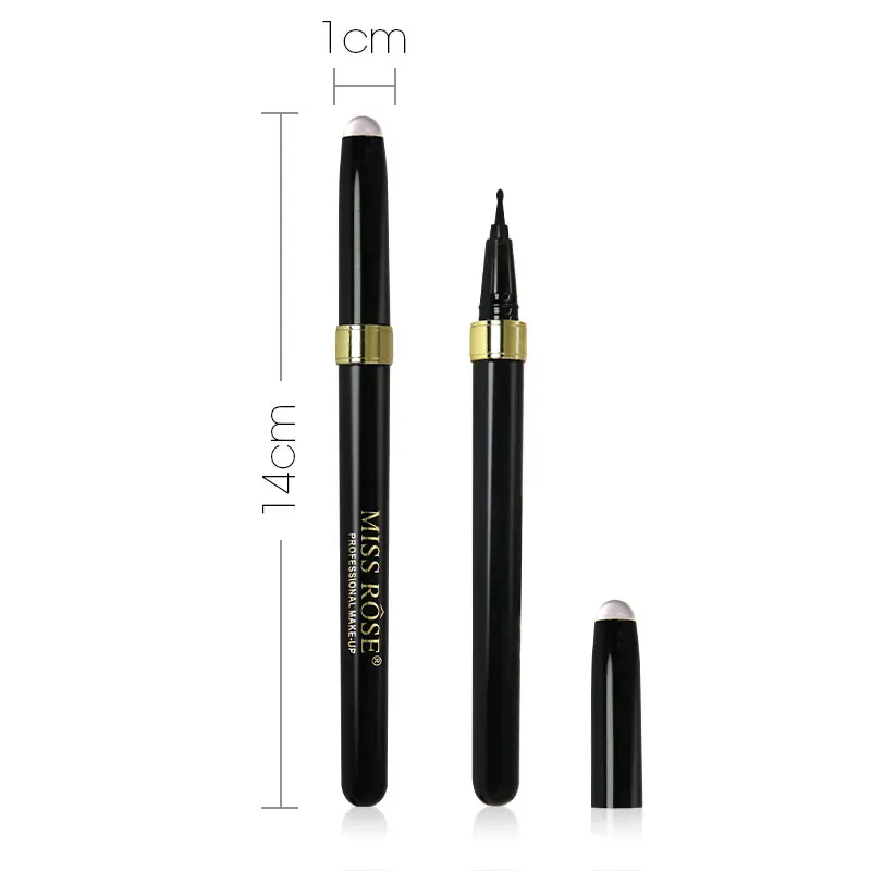 MISS ROSE новая модель черный карандаш для глаз стойкий Специальный дизайн жидкий