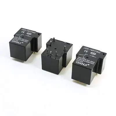 

3Pcs PCB Plug in Type DC 24V Coil Voltage 6 Pin Power Relay JQX-15F(T90) Free Shipping