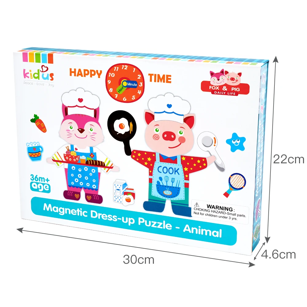 100 + шт деревянные Магнитные Головоломки животные и друзья|Пазлы| |