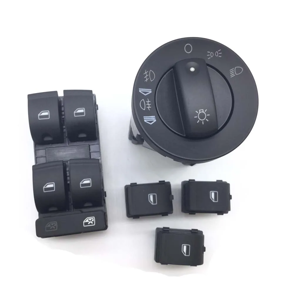 5 шт. переключатель управления фар окна для AUDI A4 S4 B6 B7 Quattro 8E0941531A 8ED 959 851 8E0 855 941