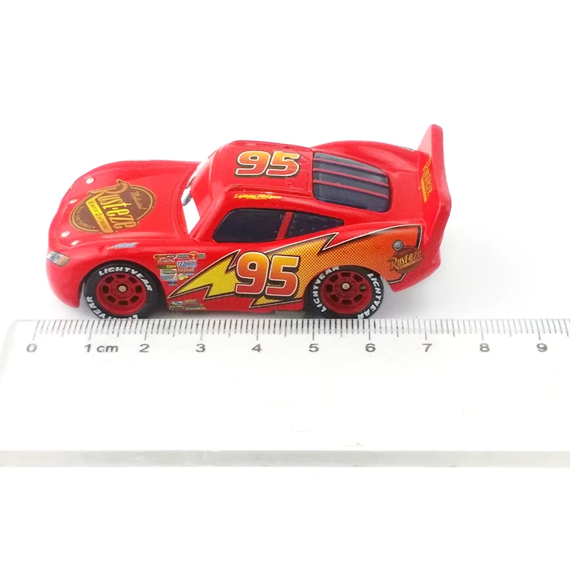 Disney Pixar Автомобили Angry Lightning McQueen 1:55 литье под давлением металлический сплав