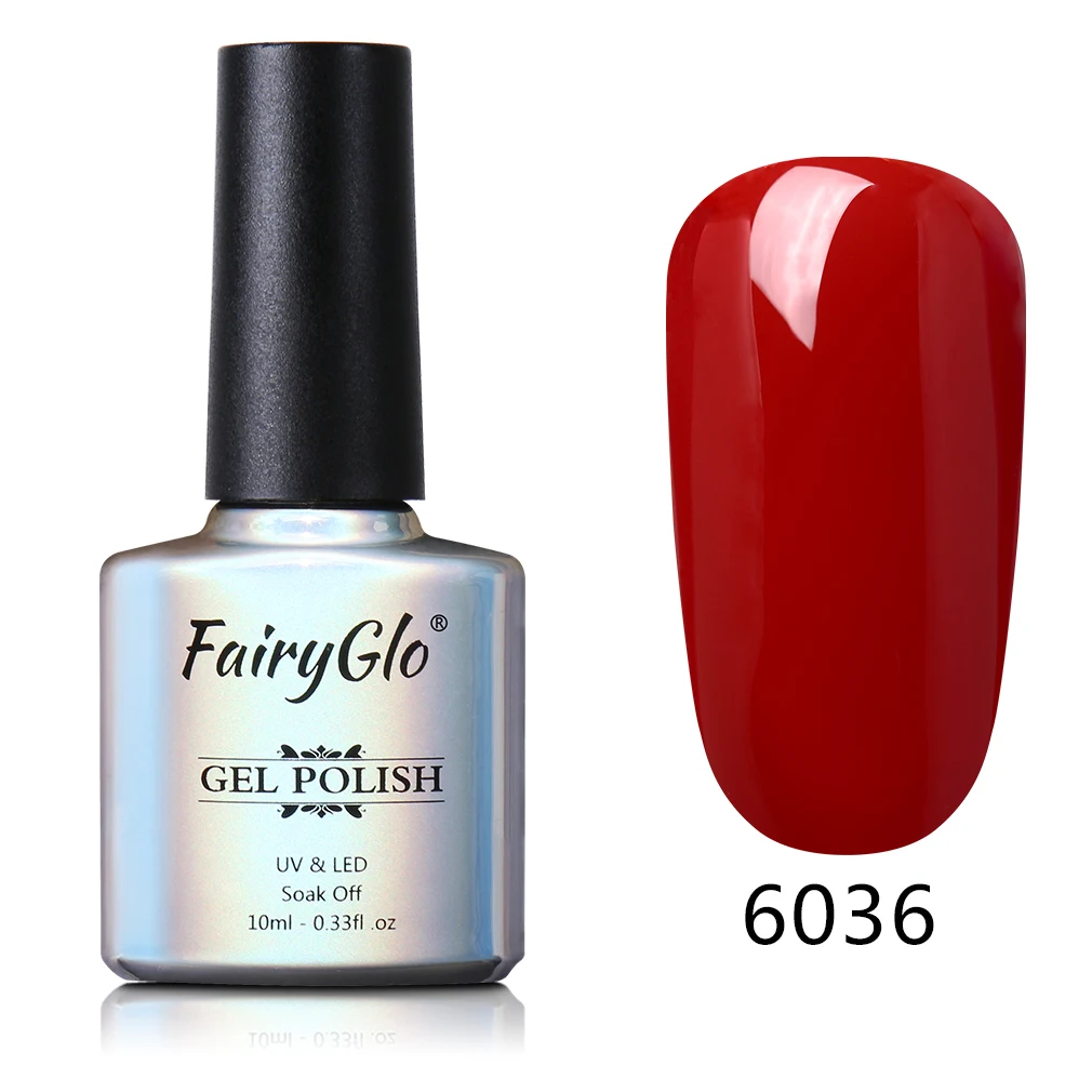 6036 FairyGlo 10 мл 3 в 1 гель для ногтей длинный последний УФ-гель для ногтей один шаг Гибридный гель лак не нужно базовое верхнее покрытие лаковый гель - Цвет: 6036