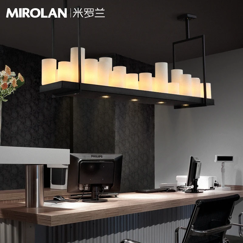 Светодиодная Люстра для гостиной Подвесная лампа столовой декоративная спальни