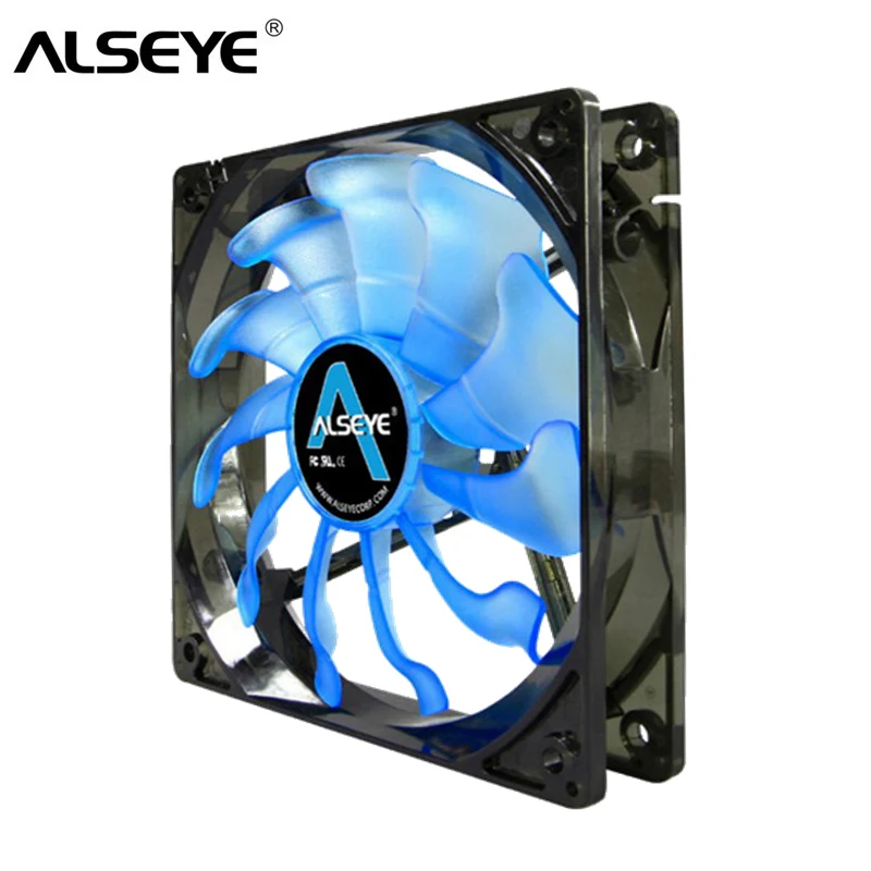 Система охлаждения для корпуса ALSEYE кулер 120 мм Blue LED|fan led 120mm|computer fan led120mm |
