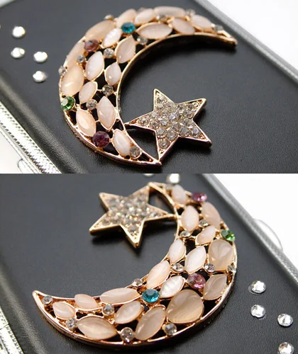 Женский Расширенный чехол для сигарет moon star Супер автоматический держатель