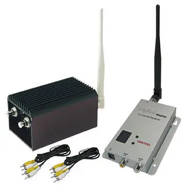 

30KM LOS UAV Long Transmission Range Transmitter 1.2ghz Wireless FPV Video Sender and Receiver with 4 channels, 2000mW