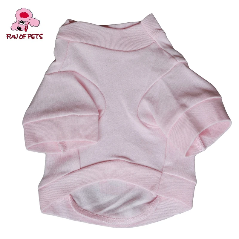 2017 Чистый хлопок розовая Корона хлопковая футболка для собак (XS S M L) милые