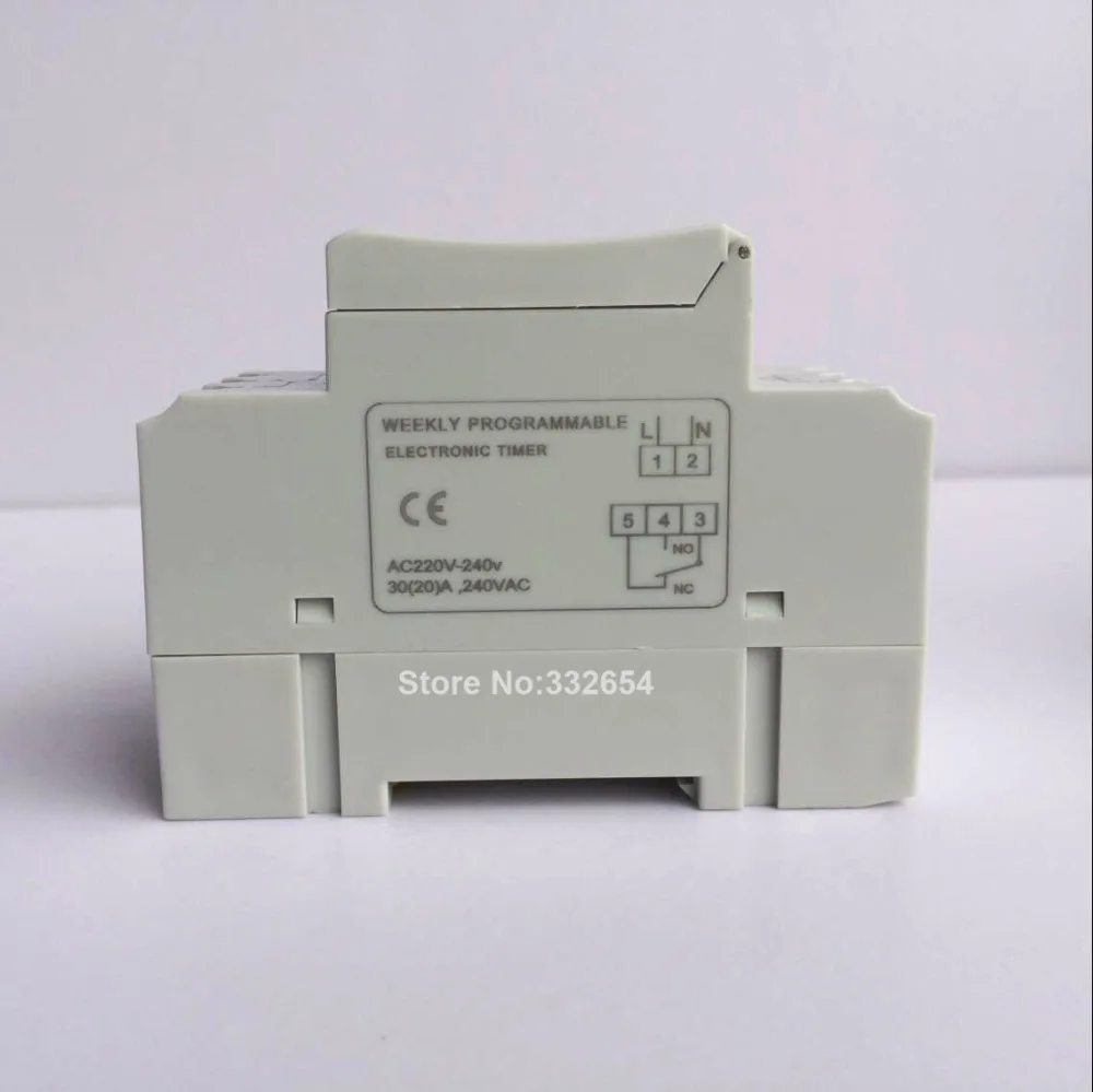 THC30A 30A цифровой таймер Еженедельный программируемый электронный 220VAC|timer timer|switch