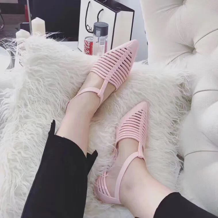 Женские открытые сандалии Melissa летние дышащие 2019|Боссоножки и сандалии| |
