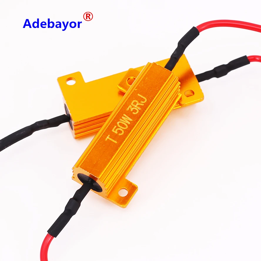 5 шт. Автомобильные светодиодные лампы для указателей поворота 50 Вт 3 ом|led bulb for