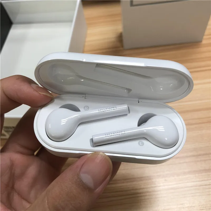 Оригинальные беспроводные Bluetooth наушники HUAWEI FreeBuds с микрофоном, музыкальные, спортивные, модные, гарнитура, свободные руки, динамические+ баланс