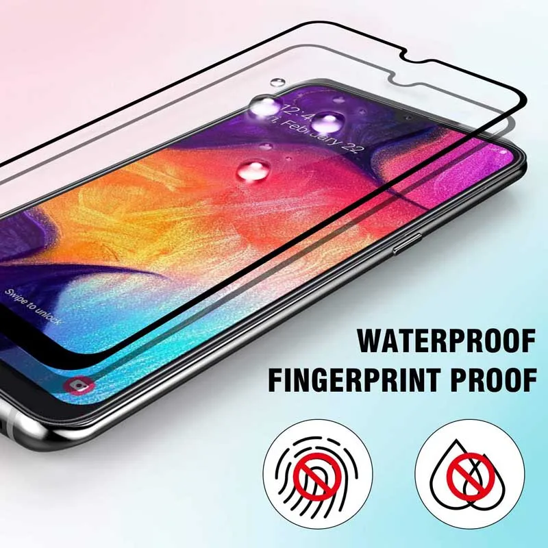 9H Закаленное стекло протектор экрана для Samsung Galaxy A10 A20 A30 A40 A50 A60 A70 M10 M20 M30 J2 Core Pro A7